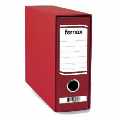 FORNAX Регистратор, А5, 80мм, Стандард, Fornax, Црвена