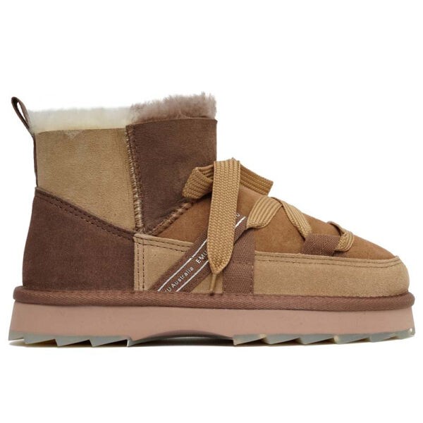 Женски чизми Emu Blurred Micro Patchwork, кремаста