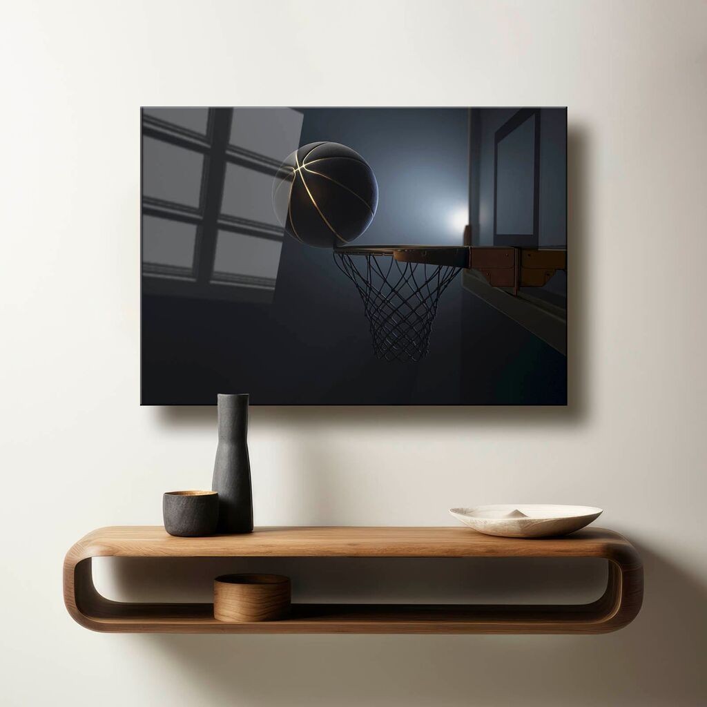 Wallxpert Декоративна слика на калено стакло Camtbl-022, 50 x 70 см, Шарена