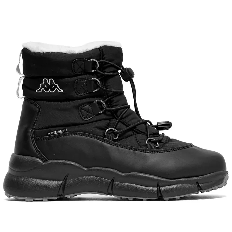 Женски чизми Kappa со лого на Clara, црни