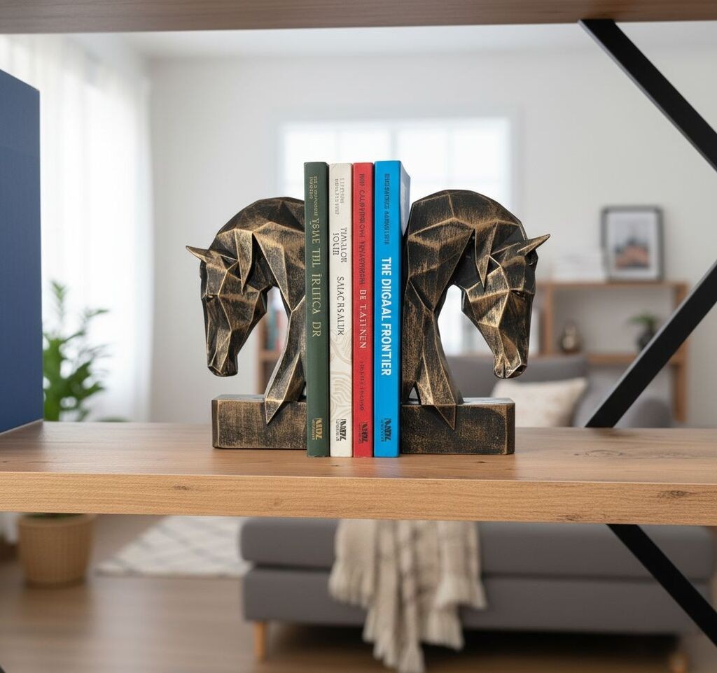 Прицврстувачи за книги Aberto Design Ers1225, кафеави