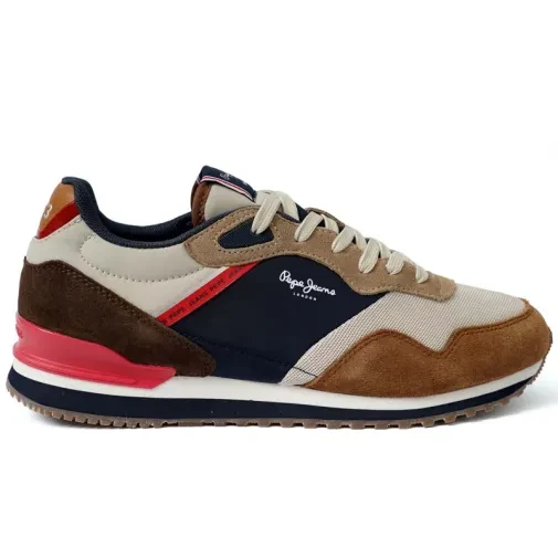 Машки патики Pepe Jeans London Life M, темно кафеави