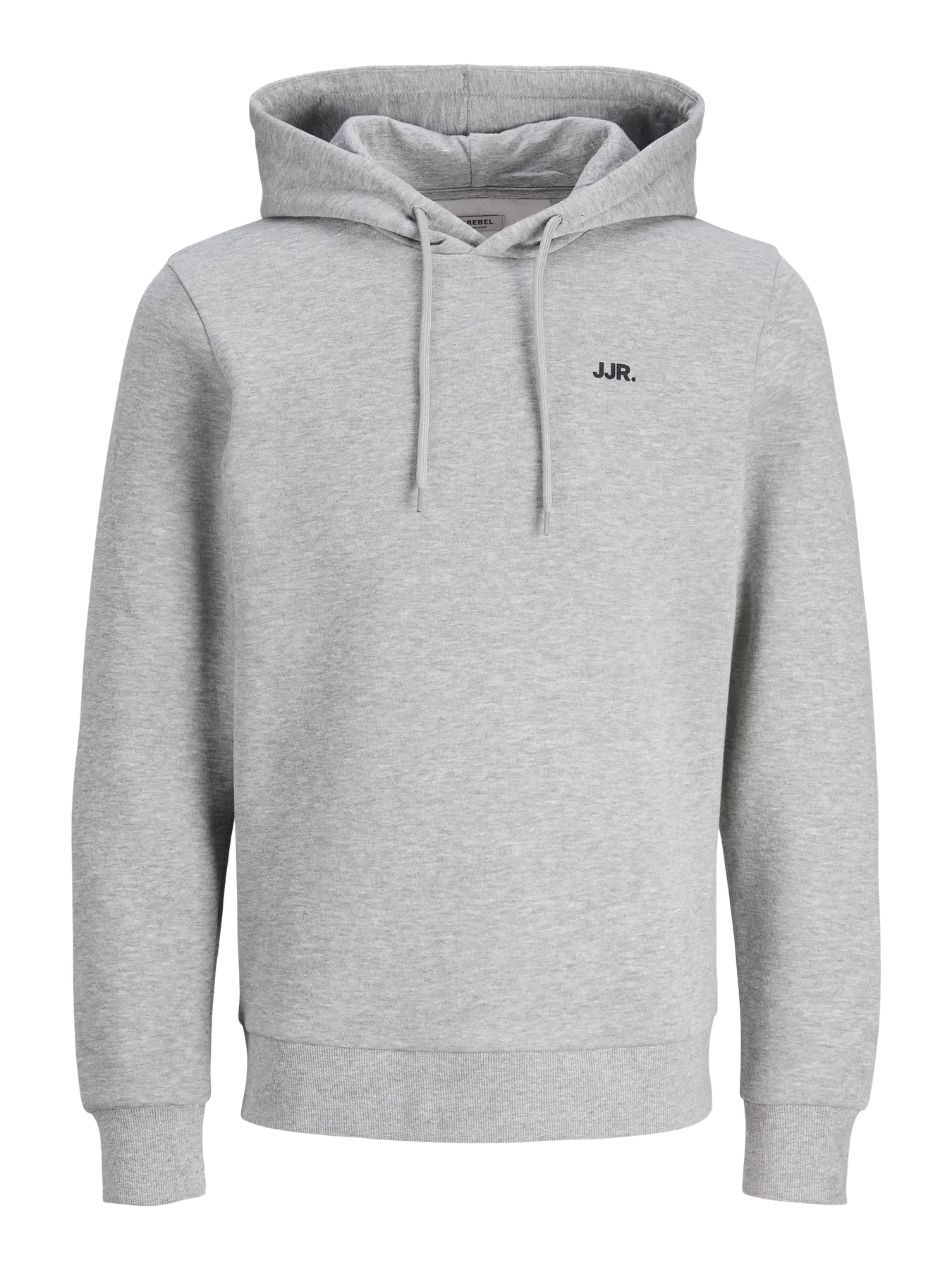 JJ Rebel Машки дуксер со качулка, црна