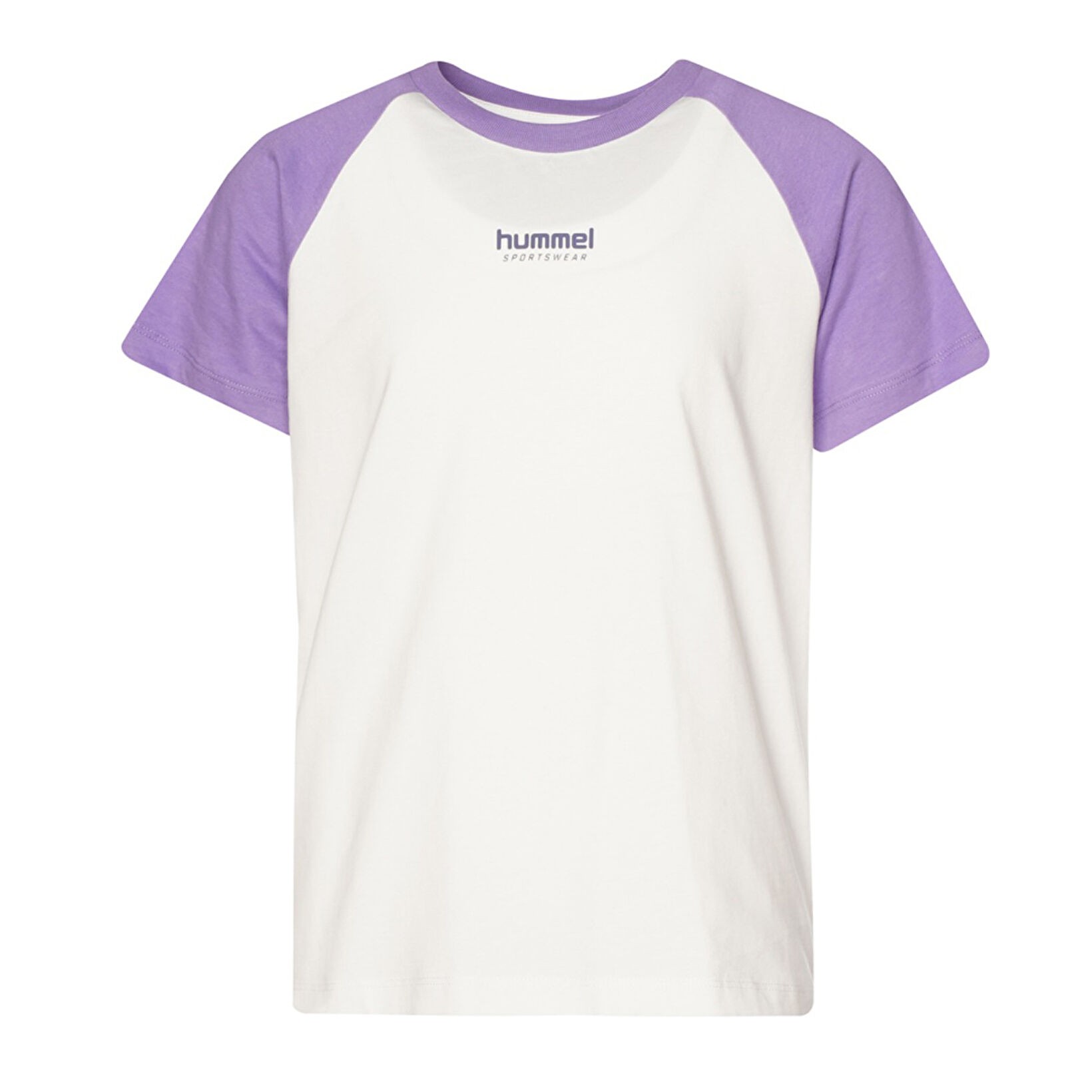 Маица Hummel за девојчиња Hmlrio, виолетово-бела