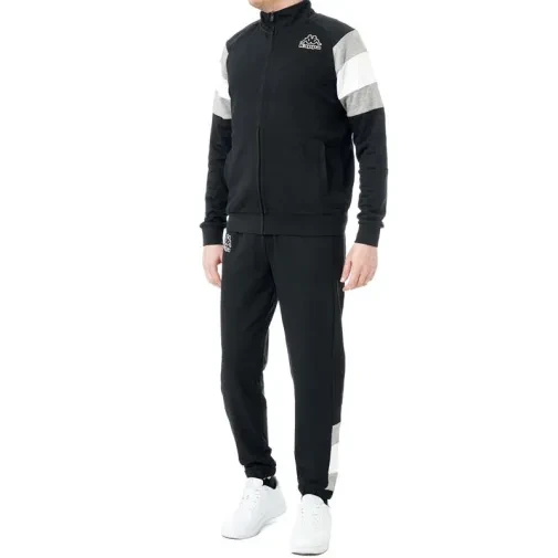 Машка тренерка Kappa Logo Guiotti, црно-сива