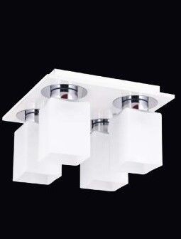 Oktay Плафонска светилка alba бела 4xe27 max 60w o.6544