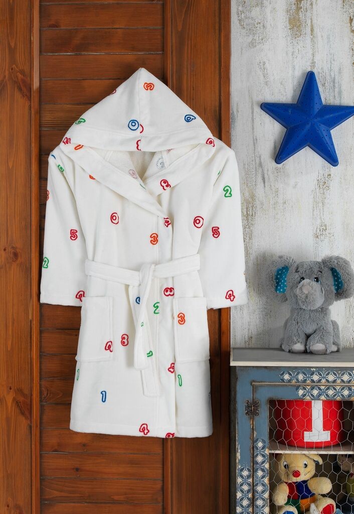 L'essentiel Maison Детска бањарка Numbers, бела