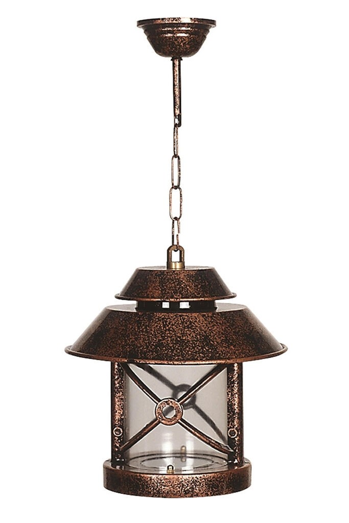 Opviq Надворешна светилка BFE-68199-BKR, 56 см, Висечка, E27, 60W, IP65, Кафеава