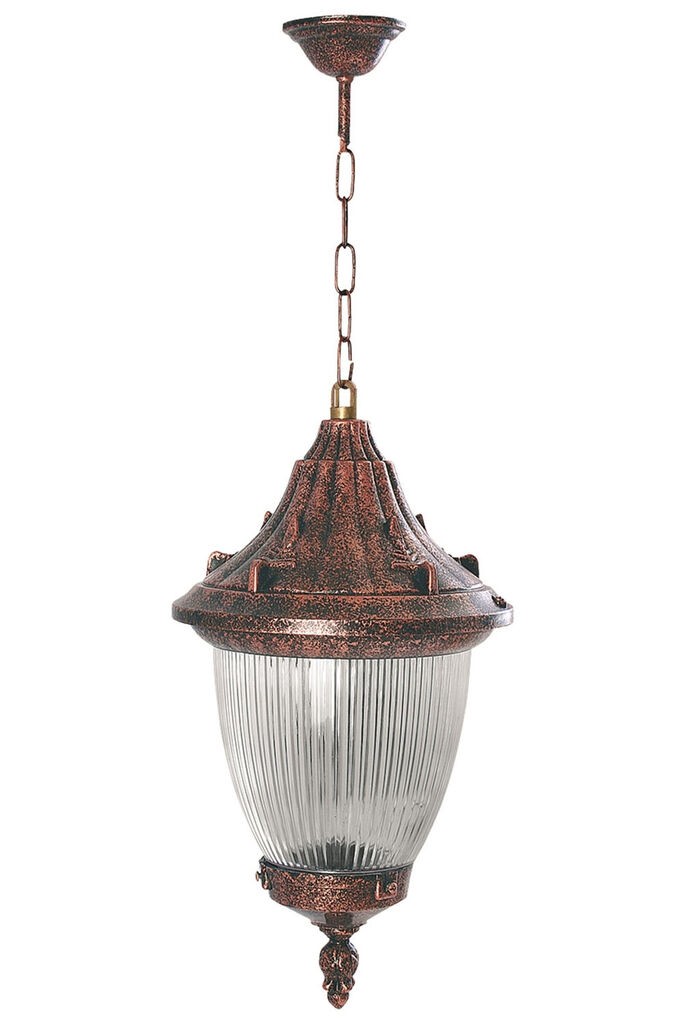 Надворешна светилка Opviq BFE-68186-BKR-M3, 30 см, Висечка, IP65, E27, 60W, Кафеава