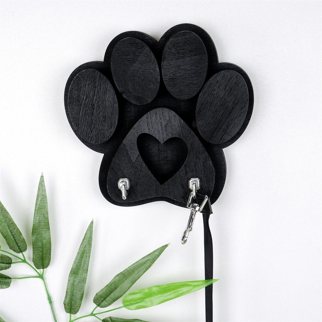 Држач за поводник Wallity PET027, 17x4x18 см, кафеава