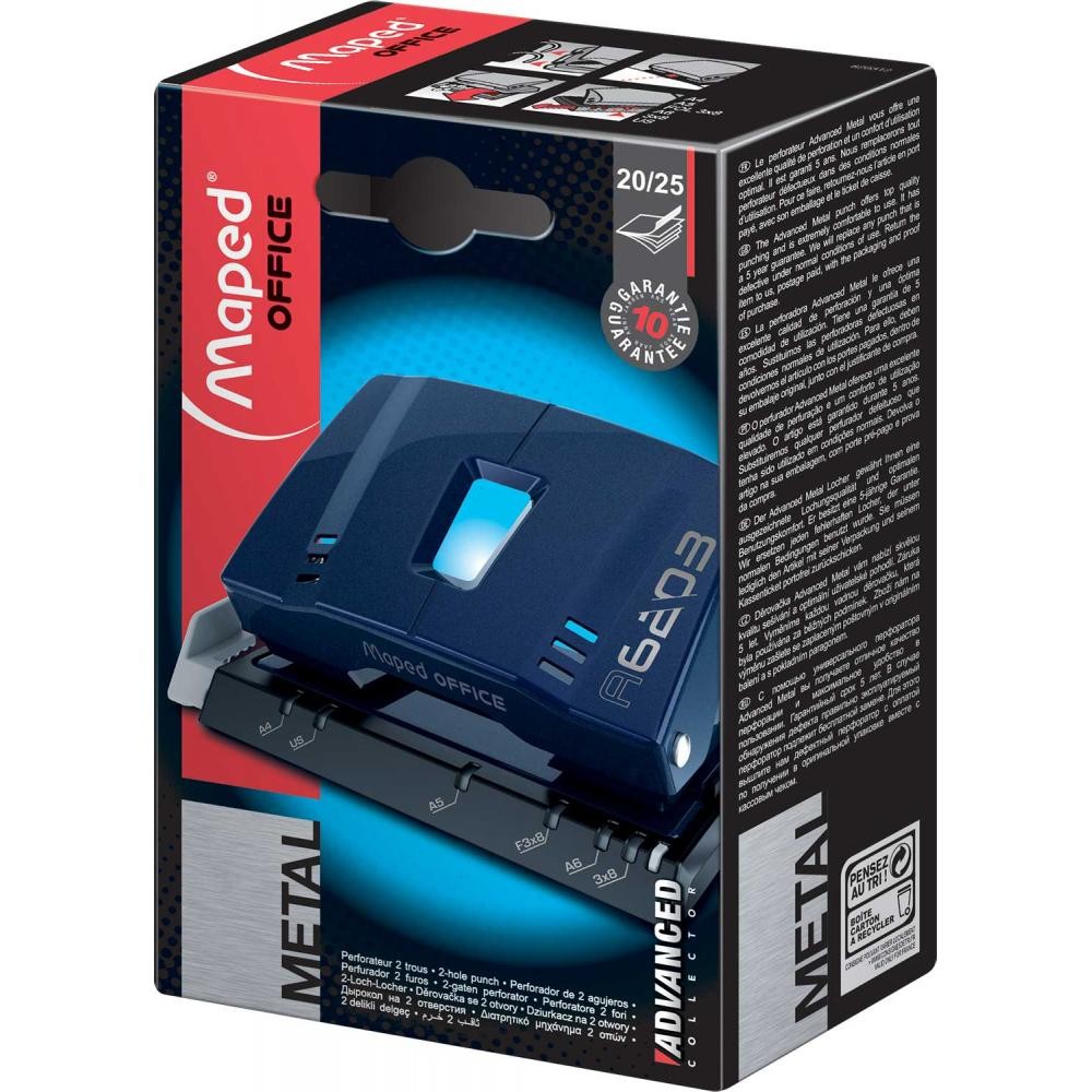 Maped перфоратор  колек.20/25 плав 620312