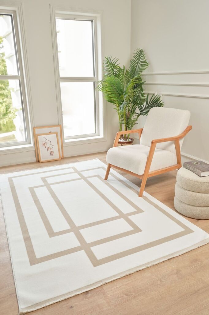 Conceptum Hypnose Carpet Moderno 3337, правоаголен, 190x280 cm, крем-беж