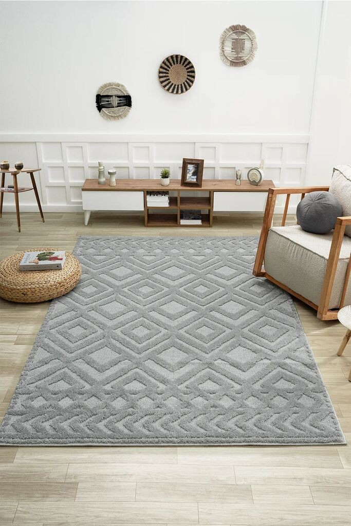 Conceptum Hypnose тепих 830B, правоаголен, 160x230 cm, сив