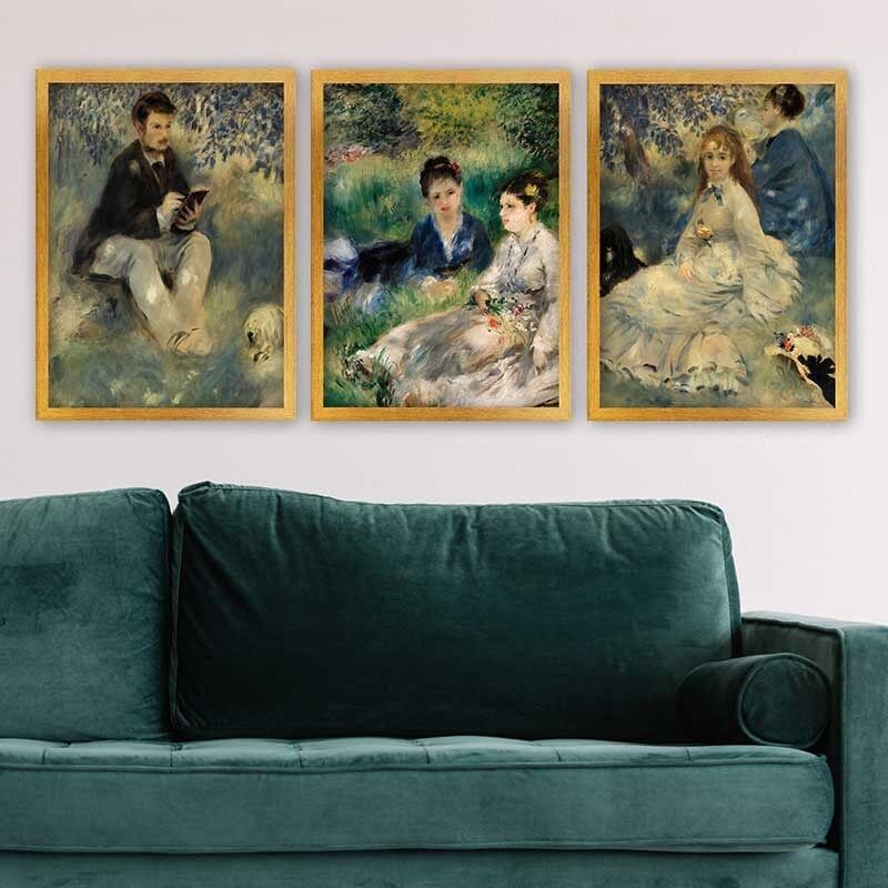 Wallity Слика со LED Осветлување 4570IACT-73, 45x70 cm