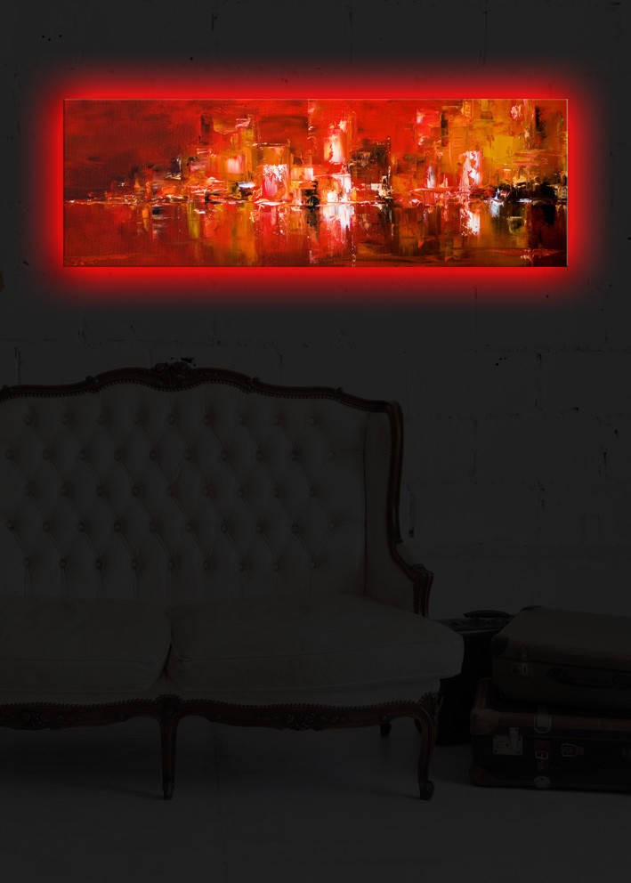 Wallity Слика со LED Осветлување 4570DACT-57, 45x70 cm