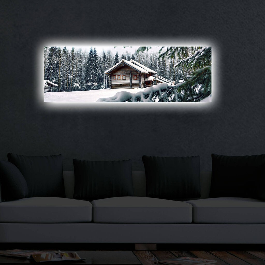 Wallity Слика со LED Осветлување 4570DACT-73, 45x70 cm