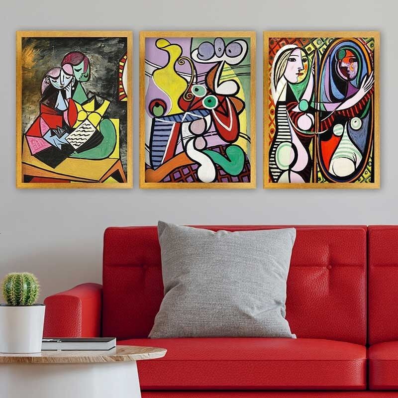 Wallity Слика со LED Осветлување 4570KARDACT - 001, 45x70 cm