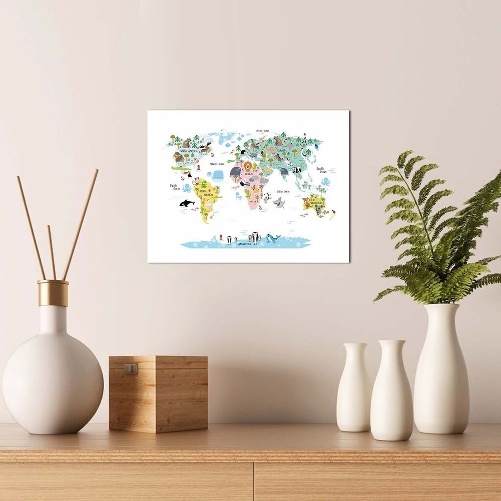 Wallity Слика со LED Осветлување 4570DACT-47, 45x70 cm