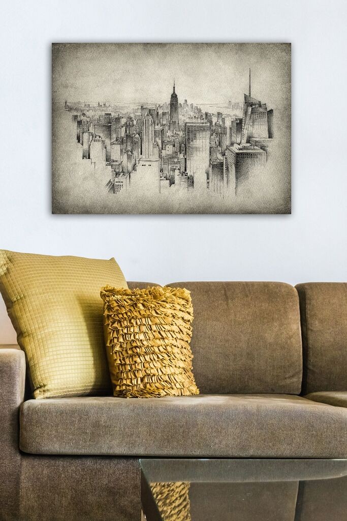 Wallity Слика со LED Осветлување 4570DACT-23, 45x70 cm