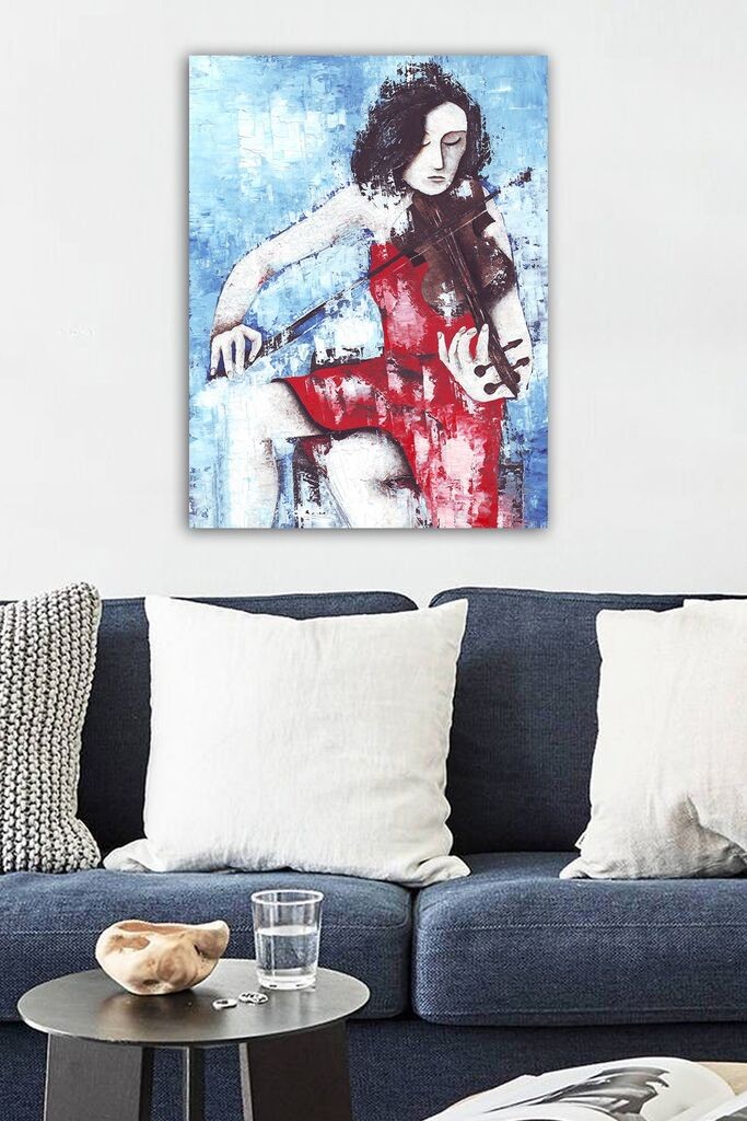 Wallity Слика со LED Осветлување 4040DACT-41, 40x40 cm