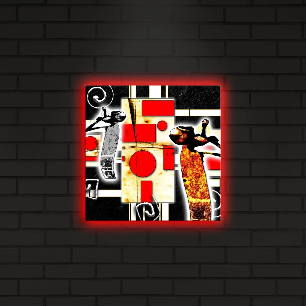 Wallity Слика со LED Осветлување 4040IACT-26, 40x40 cm