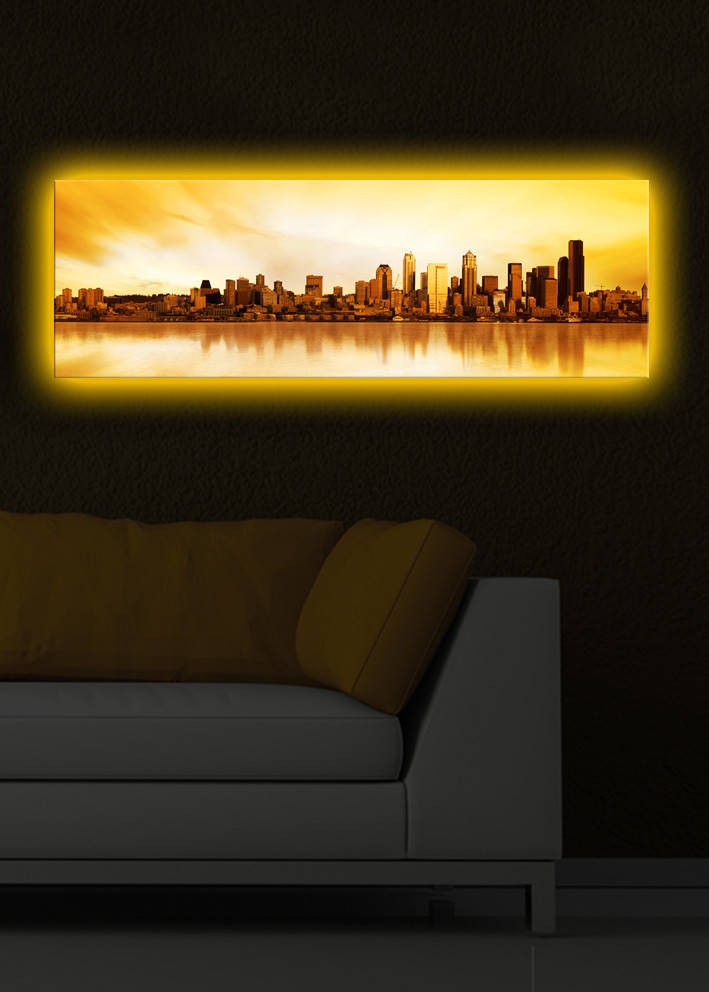 Wallity Слика со LED Осветлување 4570DACT-60, 45x70 cm