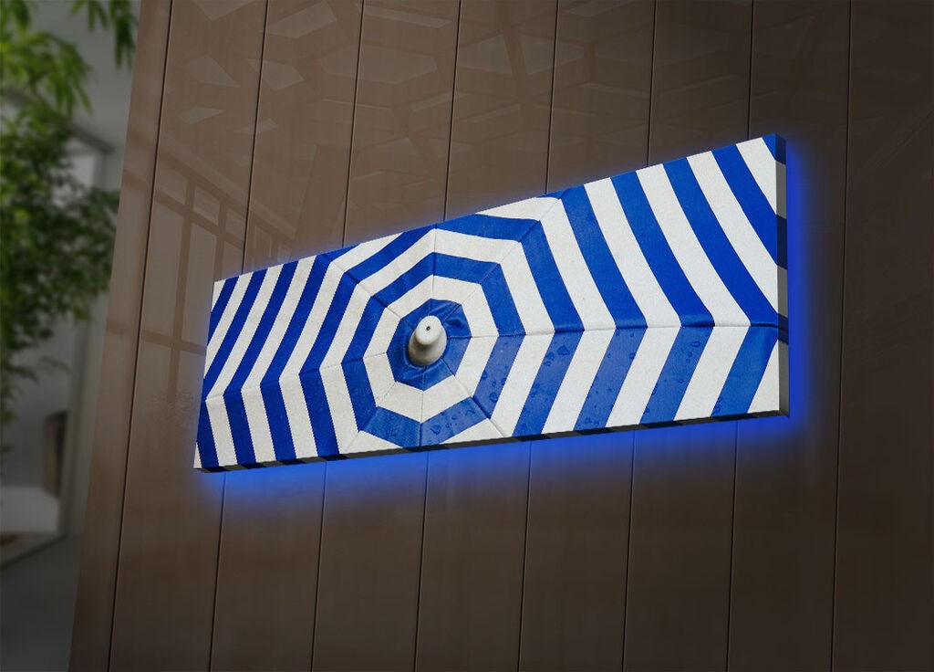 Wallity Слика со LED Осветлување 4570DHDACT-008, 45x70 cm