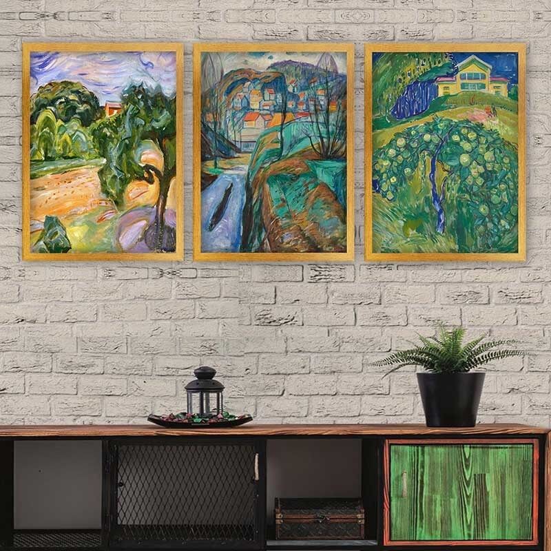 Wallity Слика со LED Осветлување 4570HDACT-086, 45x70 cm