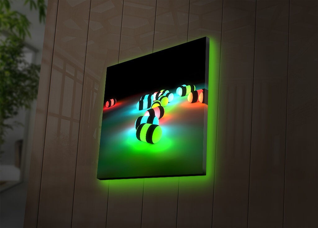 Wallity Слика со LED Осветлување 4040IACT-47, 40x40 cm