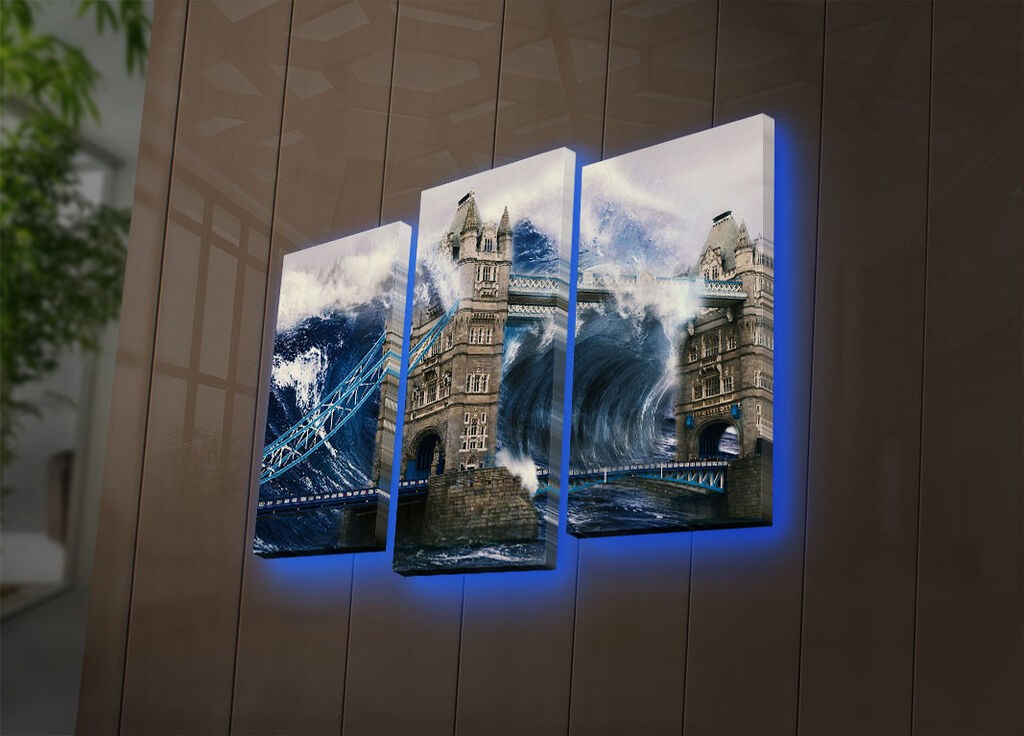 Wallity Сет Слики 5MDF4524, 5 Делови