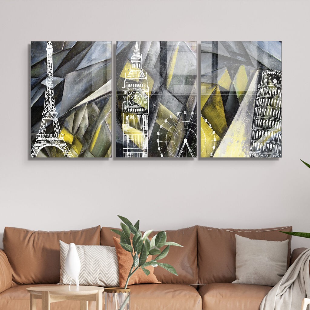 Wallity Сет Слики во Рамка 3SC200, 3 Дела