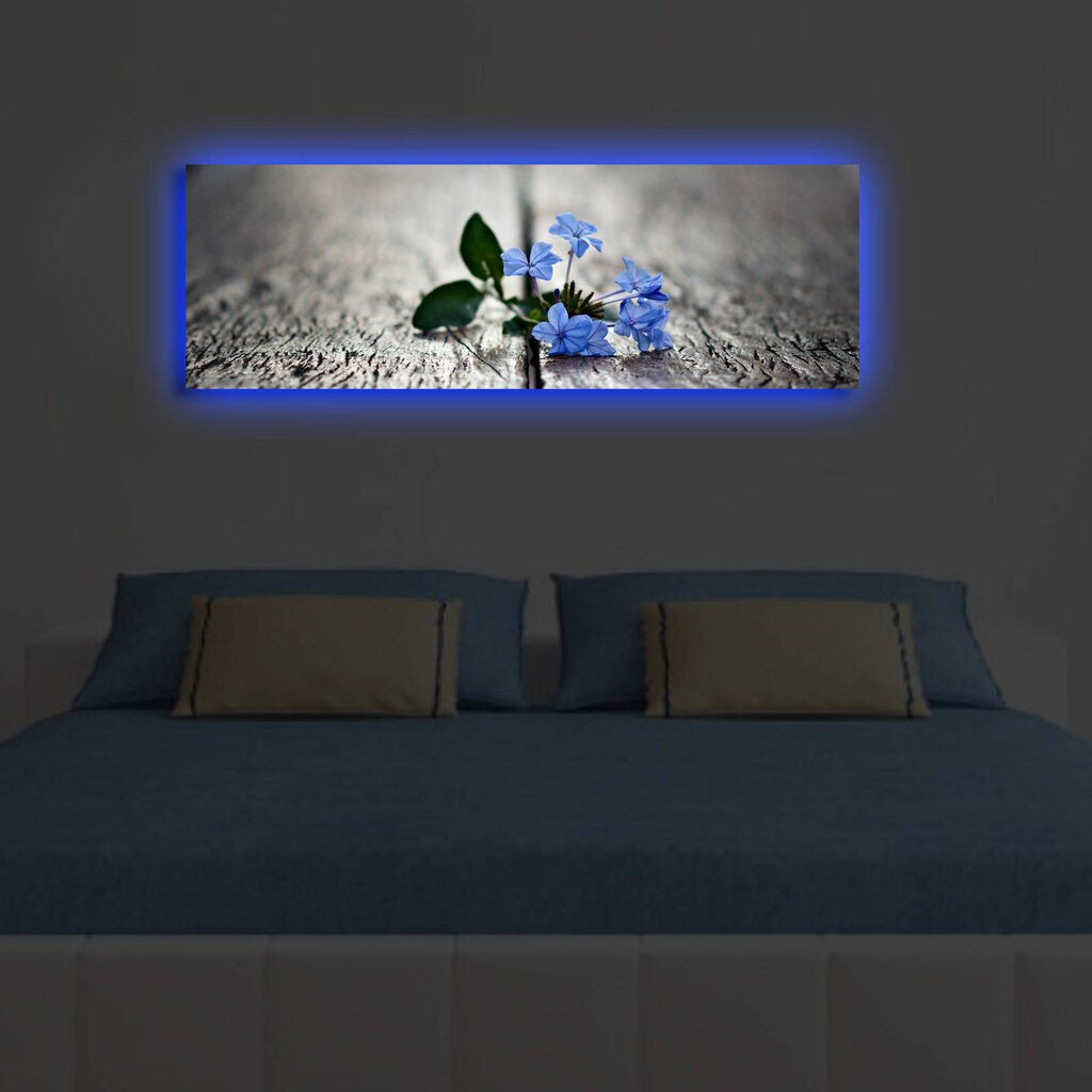 Wallity Слика со LED Осветлување 4570DACTBURN-005, 45x70 cm