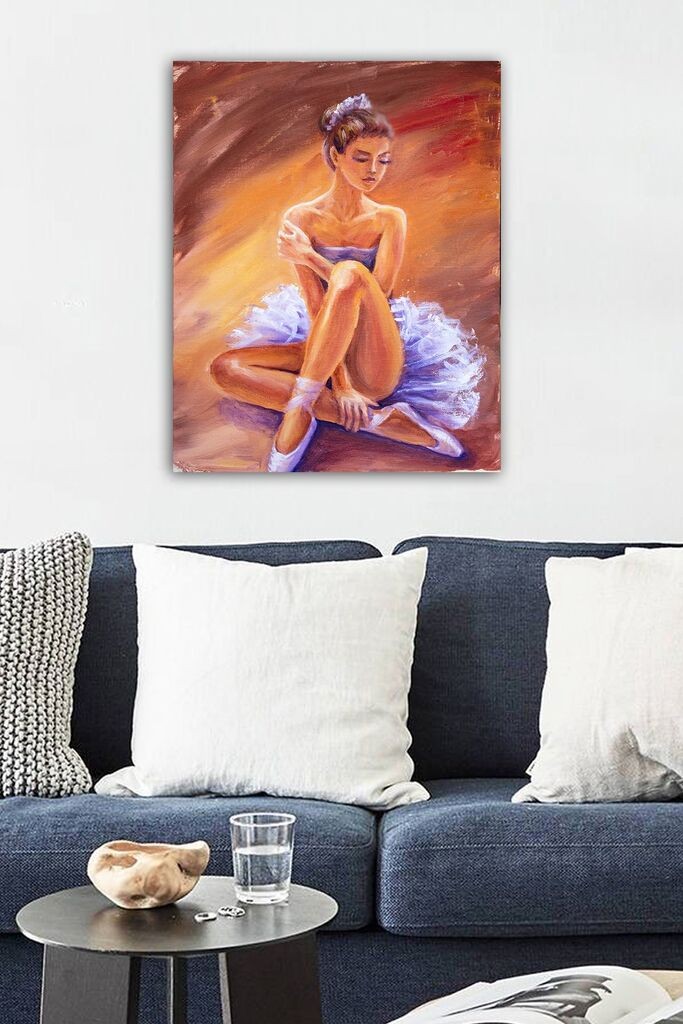 Wallity Слика со LED Осветлување 4040DACT-46, 40x40 cm