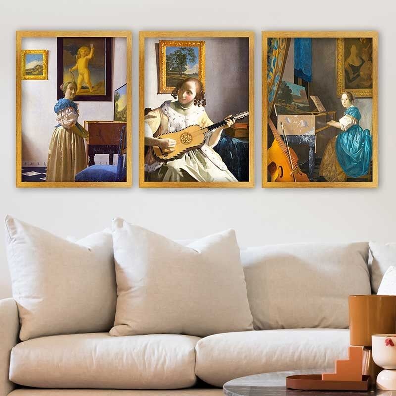 Wallity Слика со LED Осветлување 4570HDACT-093, 45x70 cm