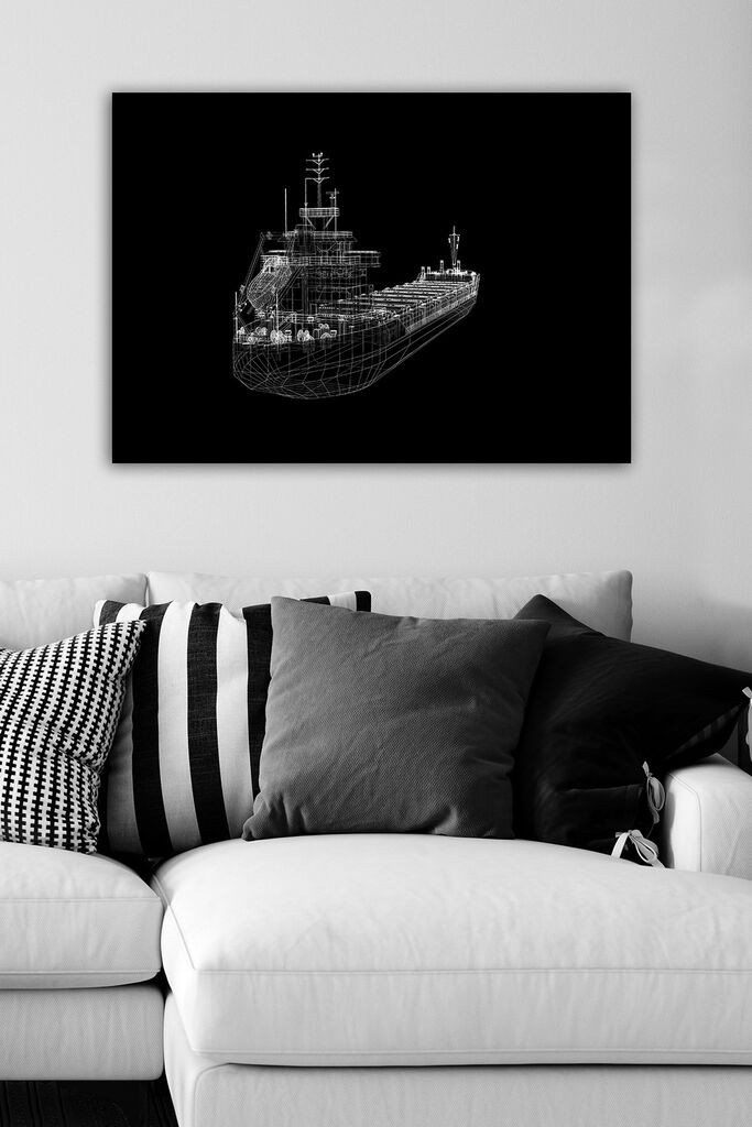 Wallity Слика со LED Осветлување 4040DACT-33, 40x40 cm