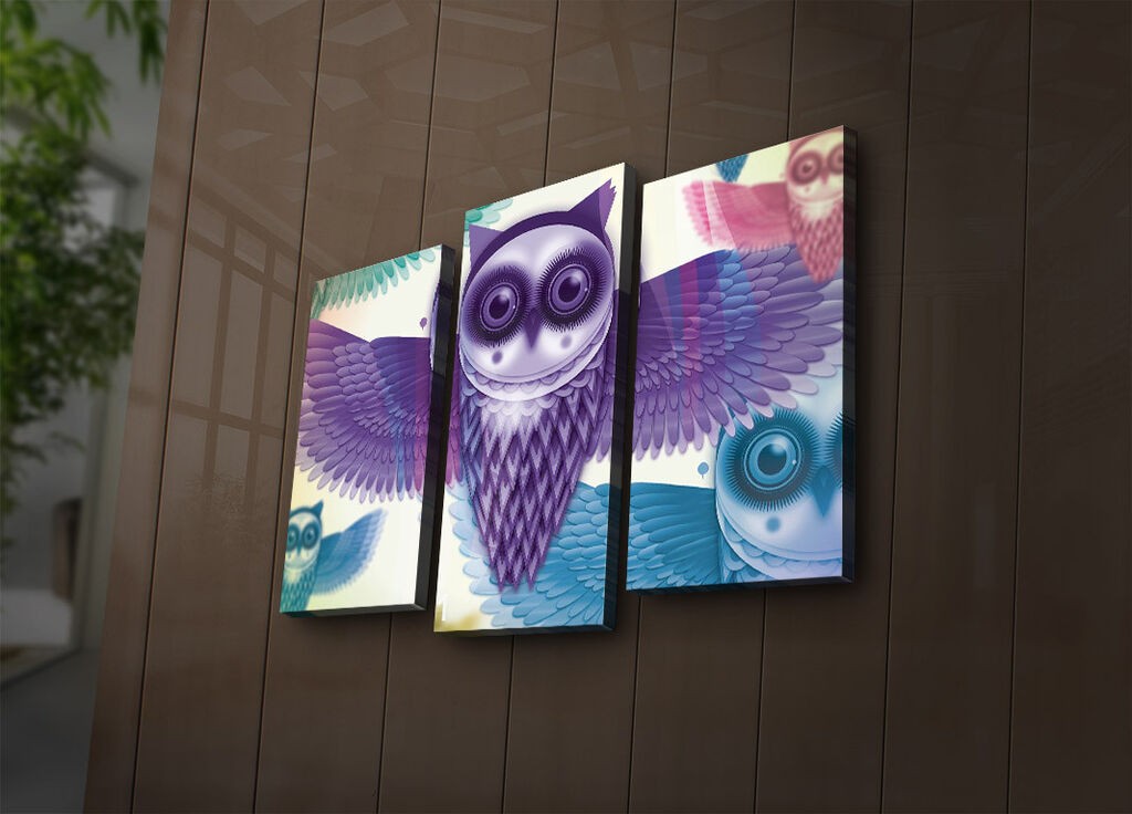 Wallity Сет Слики 5MDF4533, 5 Делови