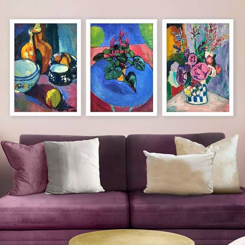 Wallity Слика со LED Осветлување 4570KTLGDACT - 027, 45x70 cm