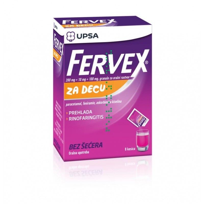 Fervex За Деца 8 кесички