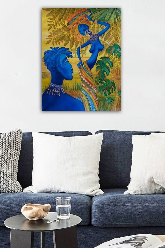 Wallity Слика со LED Осветлување 4570DHDACT-113, 45x70 cm