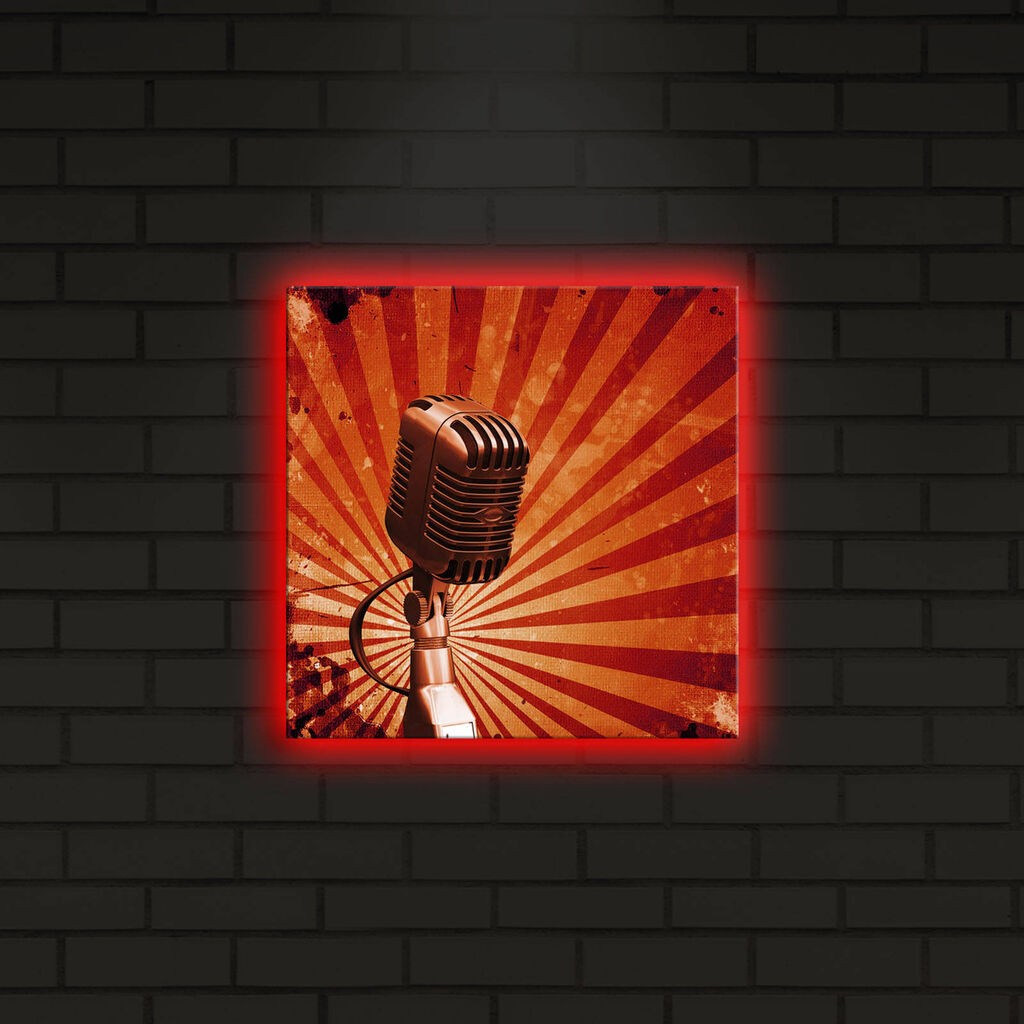 Wallity Слика со LED Осветлување 4040IACT-37, 40x40 cm