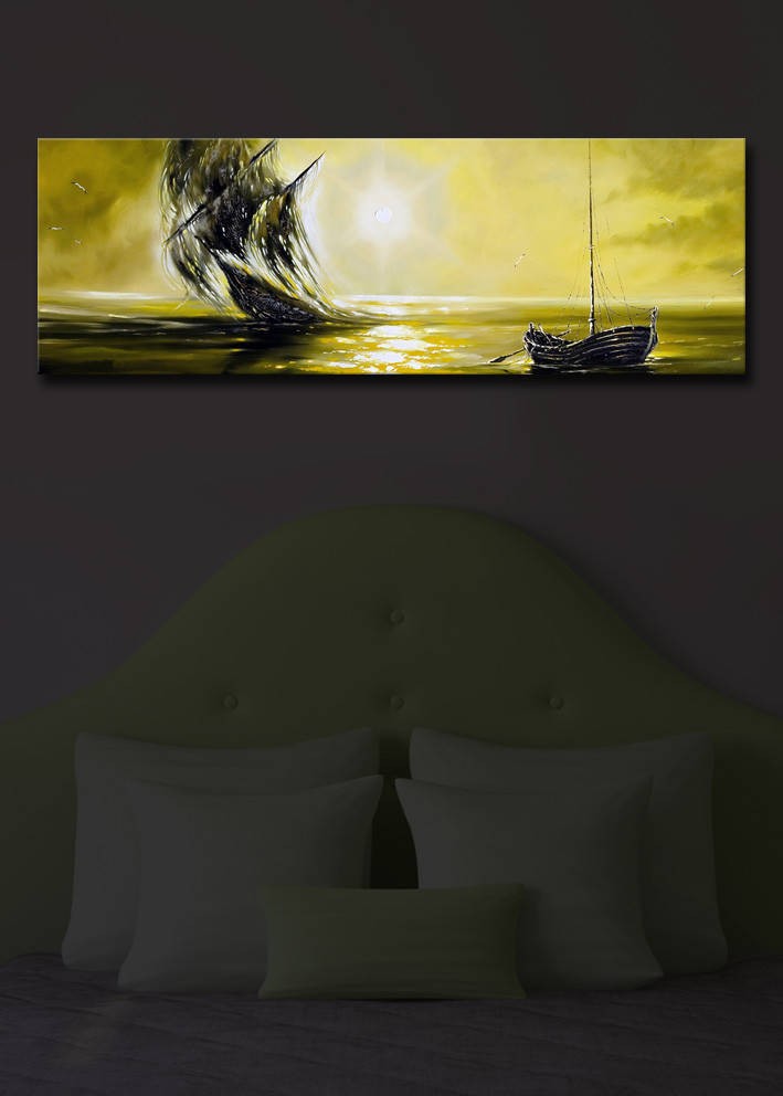 Wallity Слика со LED Осветлување 4570DHDACT-020, 45x70 cm