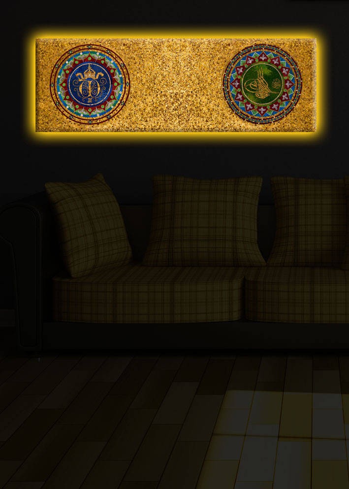 Wallity Слика со LED Осветлување 4570DACT-68, 45x70 cm