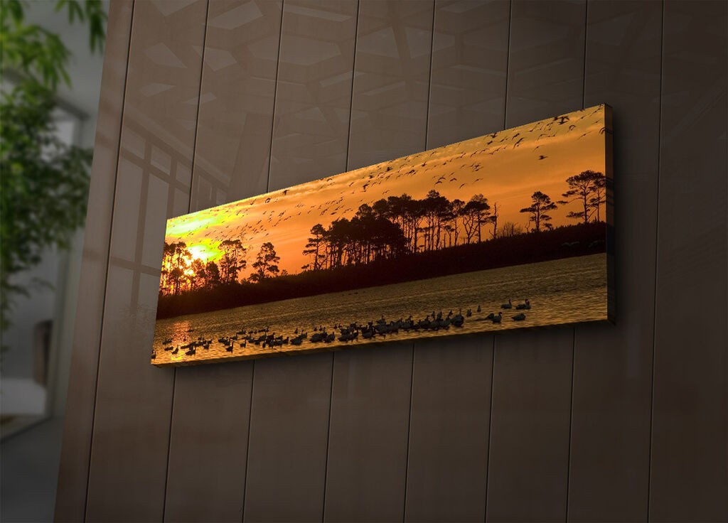 Wallity Слика со LED Осветлување 4570DHDACT-073, 45x70 cm