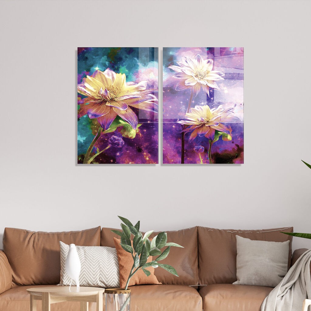 Wallity Слика со LED Осветлување 4040DACT-18, 40x40 cm