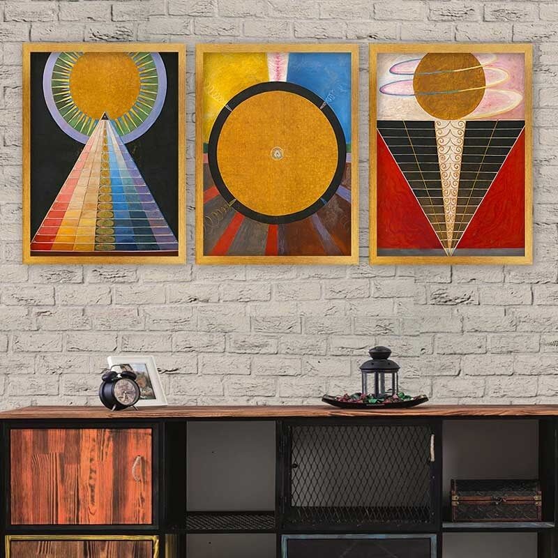 Wallity Слика со LED Осветлување 4570HDACT-008, 45x70 cm