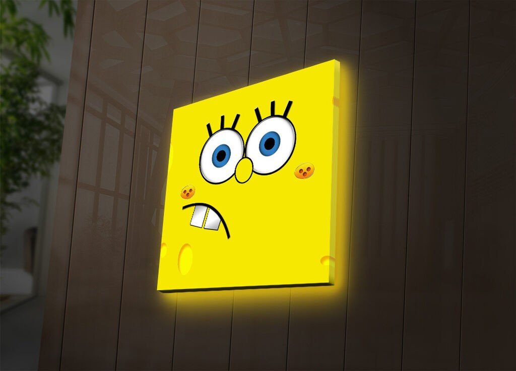 Wallity Слика со LED Осветлување 4040IACT-45, 40x40 cm