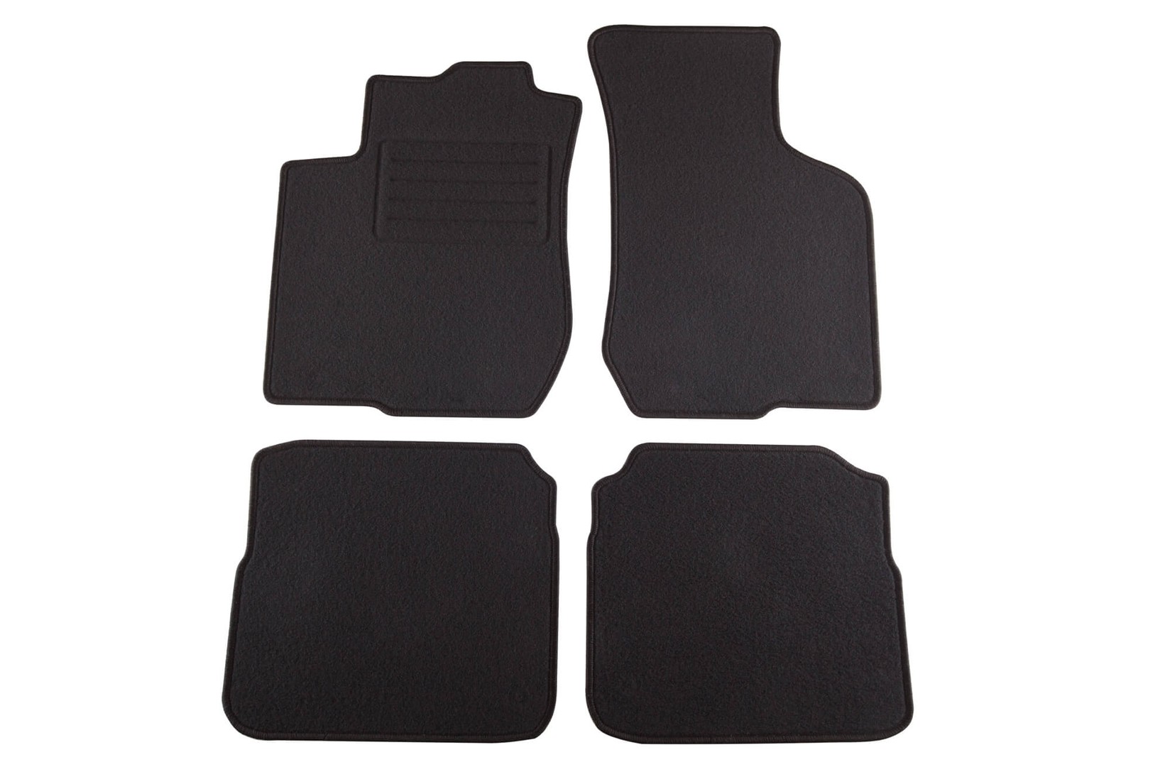 PETEX Платнени патосници за SKODA Octavia 1996-1999 4 делови црни (B004) Rex материјал