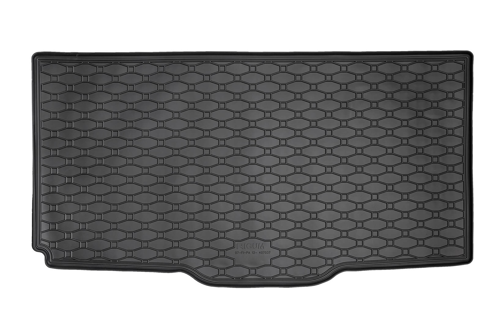 RIGUM Гумена Патосница за багажник за Fiat Panda по 2012 г., Panda Hybrid по 2020 г.