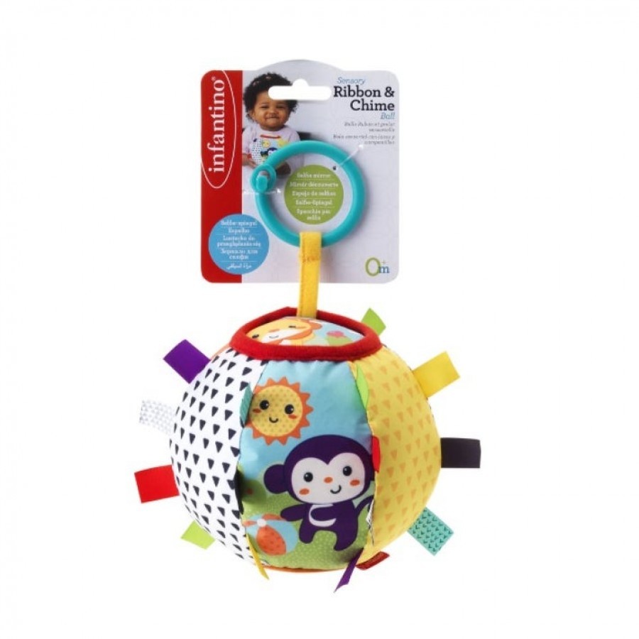 INFANTINO Играчка мека топка discovery Ribbon&Chime 22115252