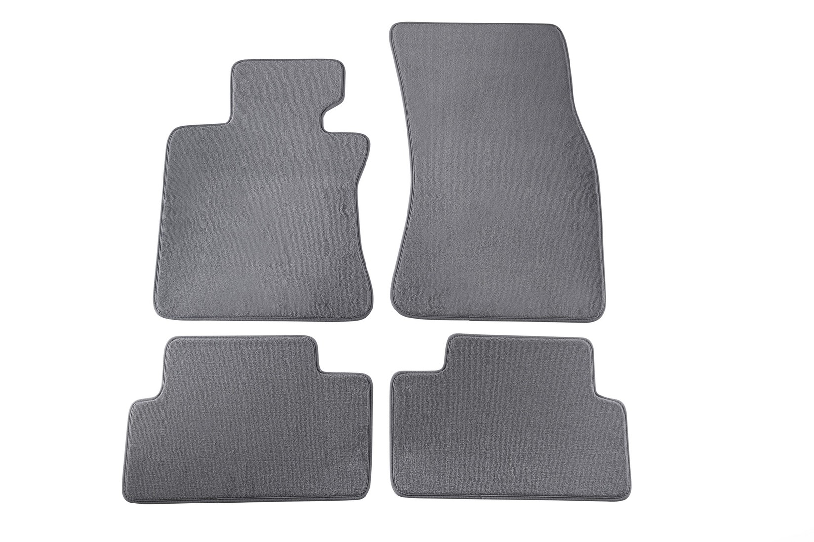 PETEX Платнени патосници за  серија 6 E63 купе 02/2004-08/2011 г. 4 делови сиви (B204) Comet материјал